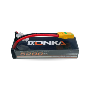 Bonka Lipo Akku 5200mAh 7,4V 70C Hardcase  XT90