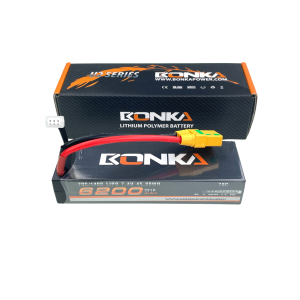 Bonka Lipo Akku 6200mAh 7,4V 70C Hardcase  XT90 Antiblitz