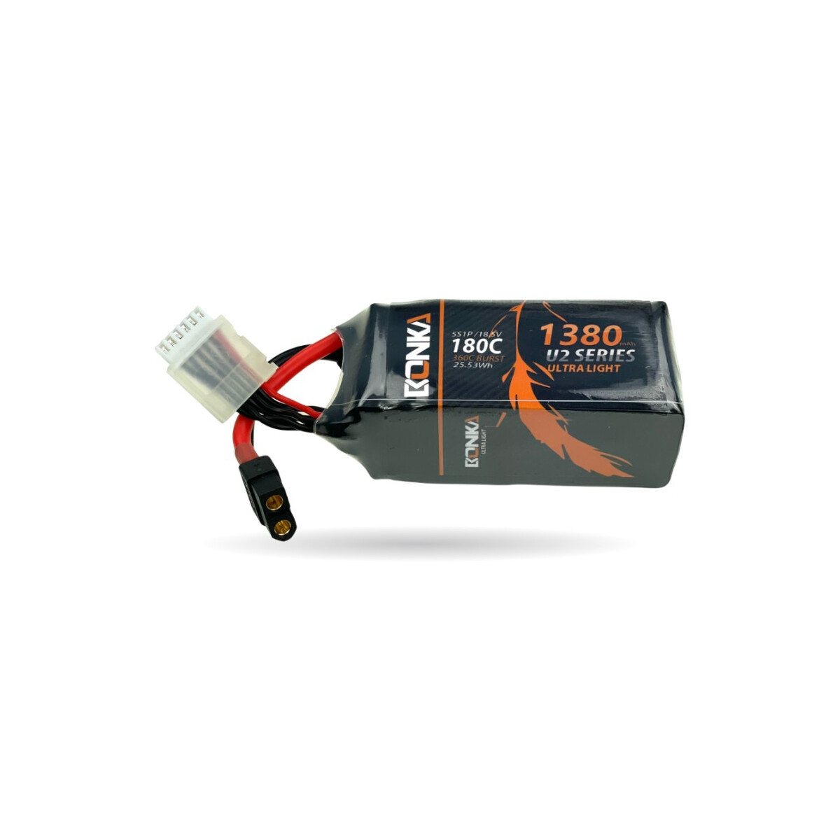 Bonka Lipo Akku1380mAh 18,5V 180C/360C FPV XT60
