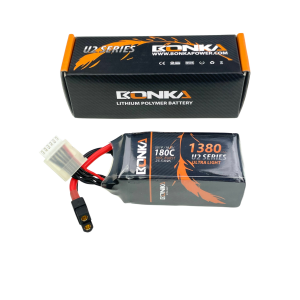 Bonka Lipo Akku1380mAh 18,5V 180C/360C FPV XT60