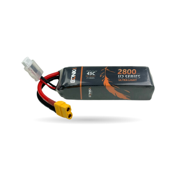 Bonka Lipo Akku 2800mAh 11,1V 3S 45C/90C XT60