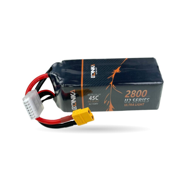 Bonka Lipo Akku 2800mAh 22,2V 6S 45C/90C XT60