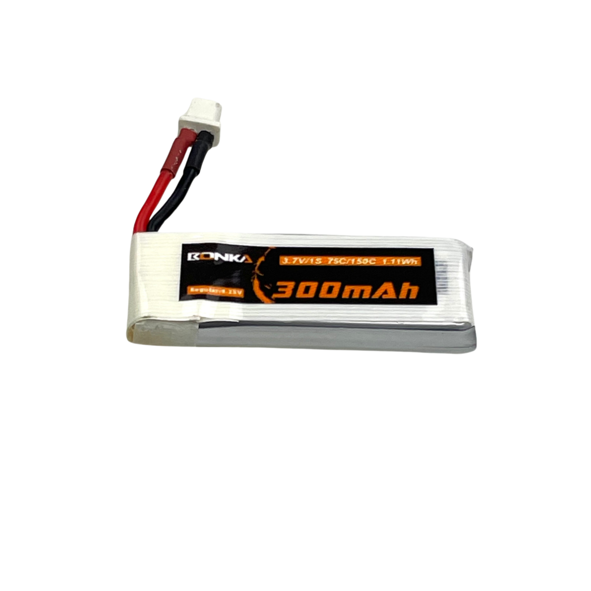 Bonka Lipo Akku 300mAh 3,7V 1S  75C/150C FPV BT2.0...