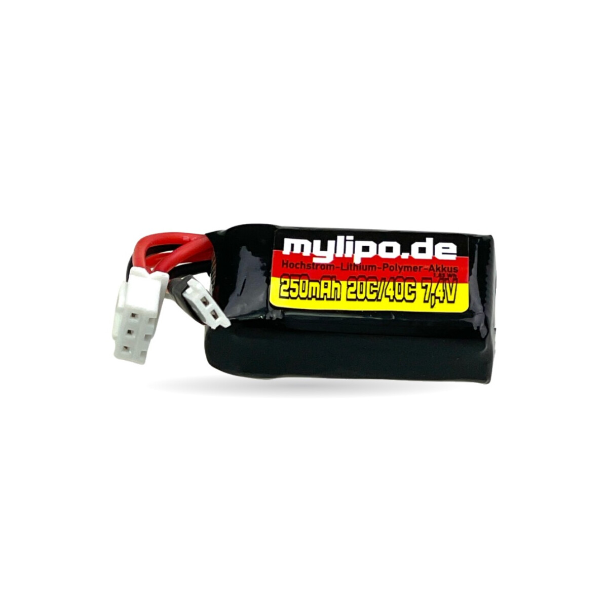 Lipo Akku 250mAh 7,4V 20C/40C  WALKERA p box