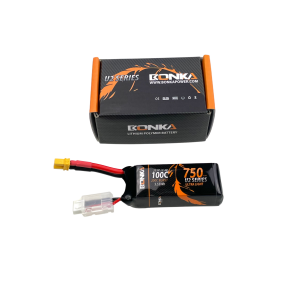 Bonka Lipo Akku 750mAh 7,4V 100C/200C  XT30