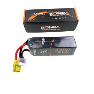 Bonka Lipo Akku 4200mAh 22,2V 6S 35C XT90 Antiblitz