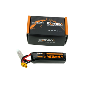 BonkaLipo HV Akku 450mAh 11,4V HV 3S 80C/160C Light XT30