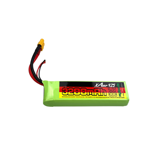 HV - Lipo Akku 3200mAh 7,4V 2S 30C/60C XT60