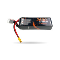 Bonka Lipo Akku 2600mAh 22,2V 6S 55C/110C XT60