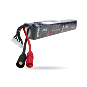 Bonka Lipo Akku 5200mAh 44,4V 12S 120C lang 13Pol Balancer AS150 Antiblitz