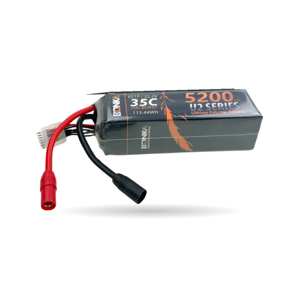 Bonka Lipo Battery 5200mAh 22,2V 6S 35C/70C AS150