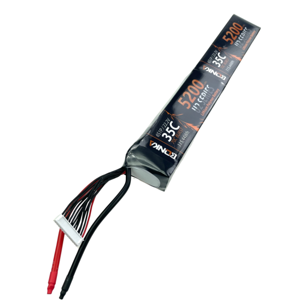 Bonka Lipo Akku 5200mAh 44,4V 12S 35C lang 13Pol Balancer