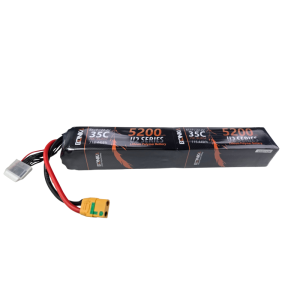 Bonka Lipo Akku 5200mAh 44,4V 12S 35C XT90AB lang 13Pol Balancer