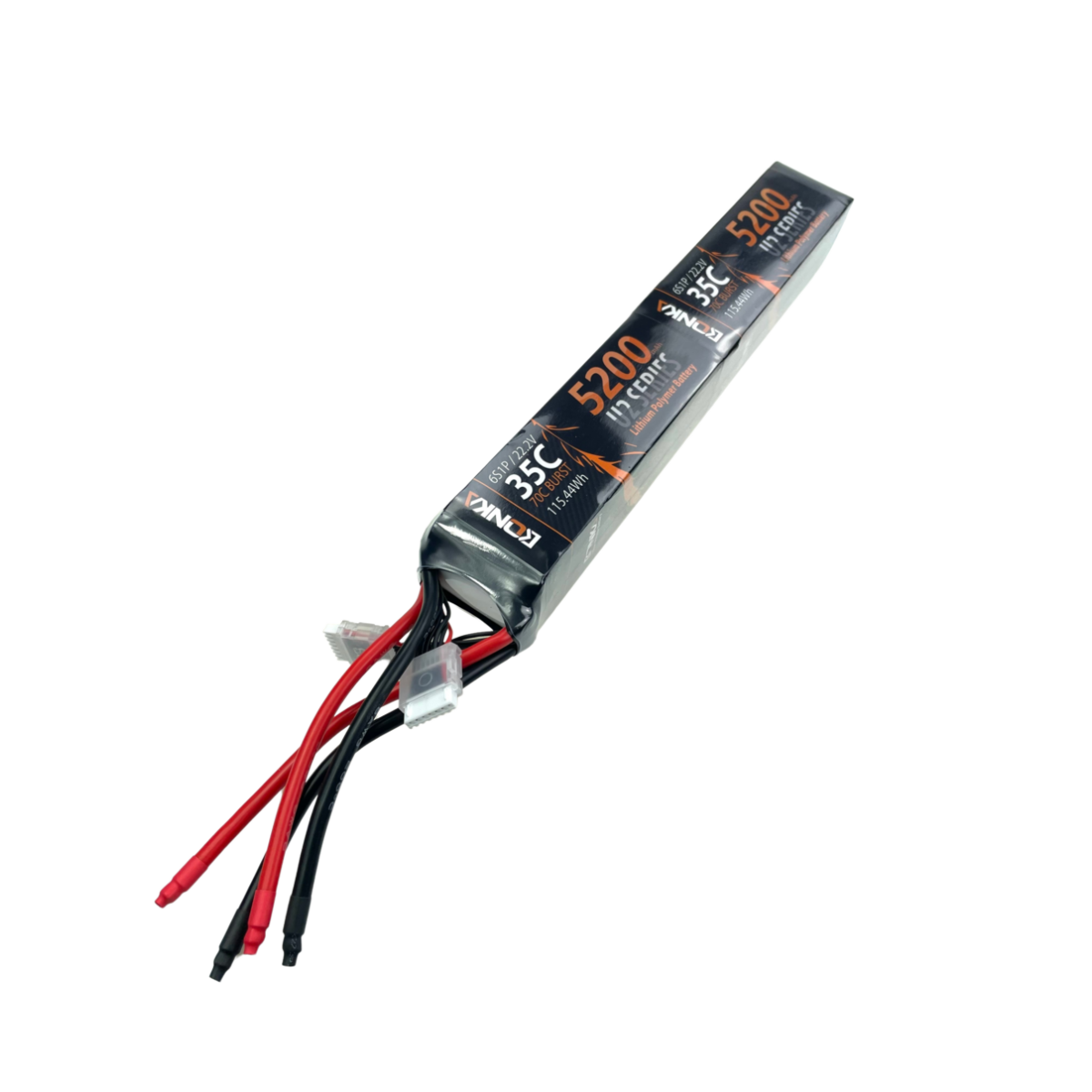 Bonka Lipo Akku 5200mAh 44,4V 12S 35C