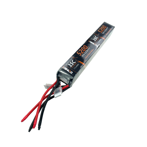 Bonka Lipo Akku 5200mAh 44,4V 12S 35C lang 13Pol Balancer