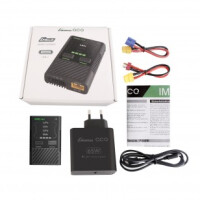 Gens Ace IMARS mini G-Tech USB-C 2-4S 60W RC Battery Charger with Power Supply Adapter and Adpter Cable-EU