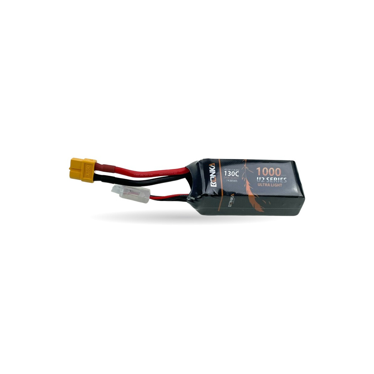 Bonka Lipo Akku 1000mAh 14,8V 4S 130C FPV  XT60