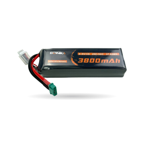 Bonka LiFePo 3800mAh 9,9V 3S 25C MPX Female