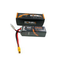 Bonka Lipo Akku 2800mAh 14,8V 4S 45C/90C XT60