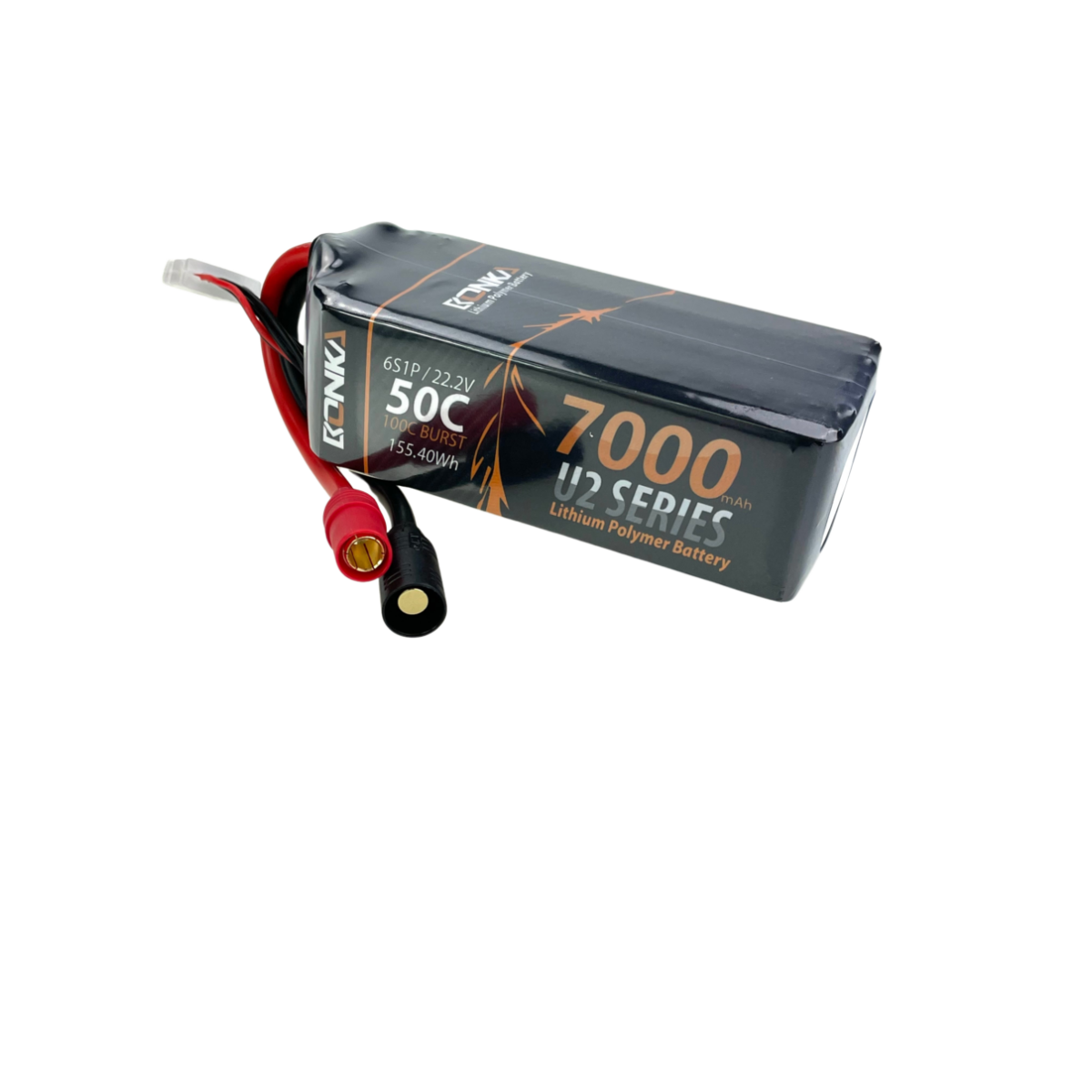 Bonka Lipo Akku 7000mAh 22,2V 6S 50C AS150 Antiblitz