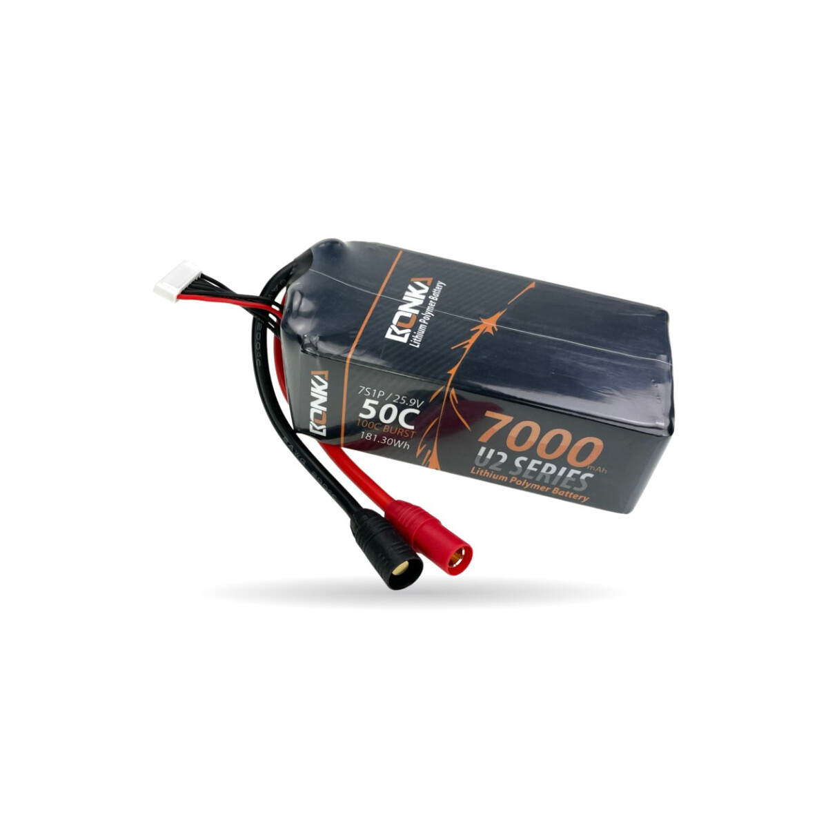 Bonka Lipo Akku 7000mAh 25,9V 7S 50C AS150 Antiblitz
