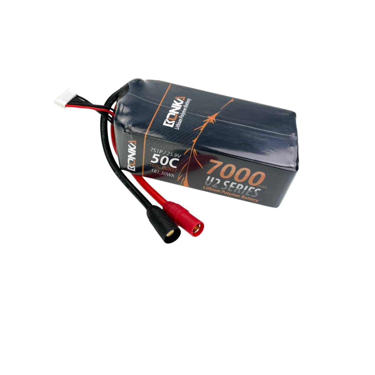 Bonka Lipo Akku 7000mAh 25,9V 7S 50C AS150 Antiblitz