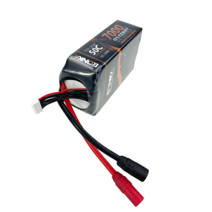 Bonka Lipo Akku 7000mAh 25,9V 7S 50C AS150 Antiblitz