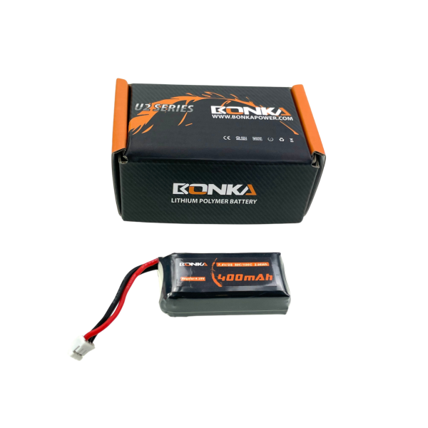 Bonka Lipo Akku 400mAh 7,4V 2S 50C PHR3 Mcpx BL2