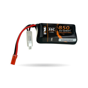 Bonka Lipo Akku 850mAh 7,4V 35C/70C JST Stecker