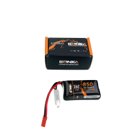 Bonka Lipo Akku 850mAh 7,4V 35C/70C JST Stecker