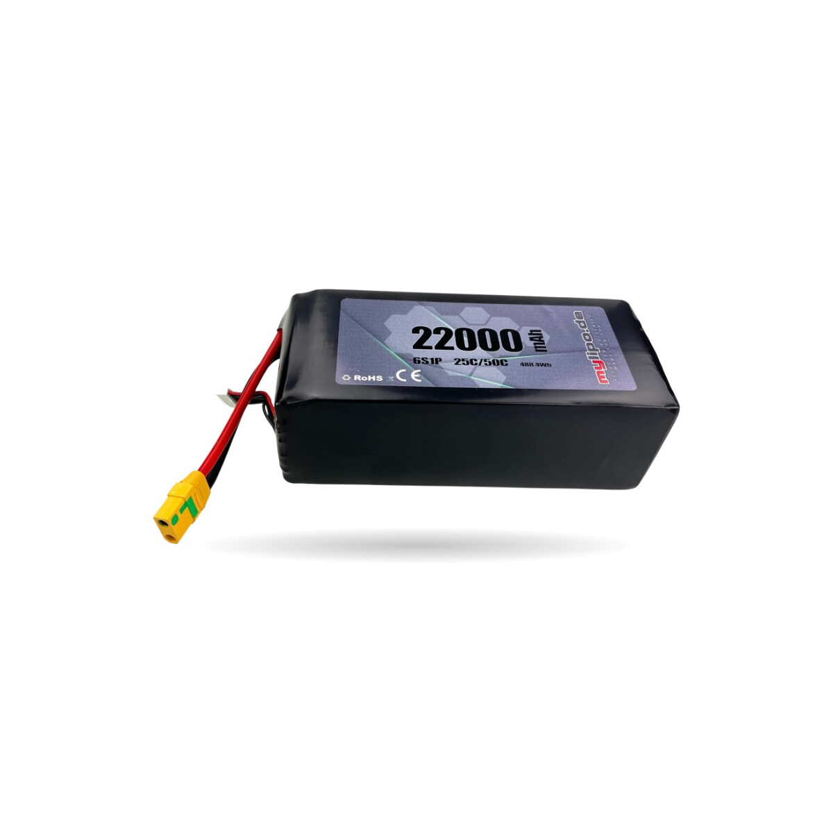 Lipo Akku 22.000mAh 22,2V 25C MULTICOPTER XT90AB