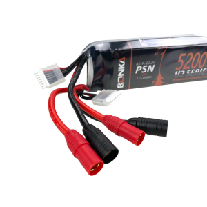 Bonka Lipo Akku 5200mAh 44,4V 12S 120C lang, AS150 Antiblitz