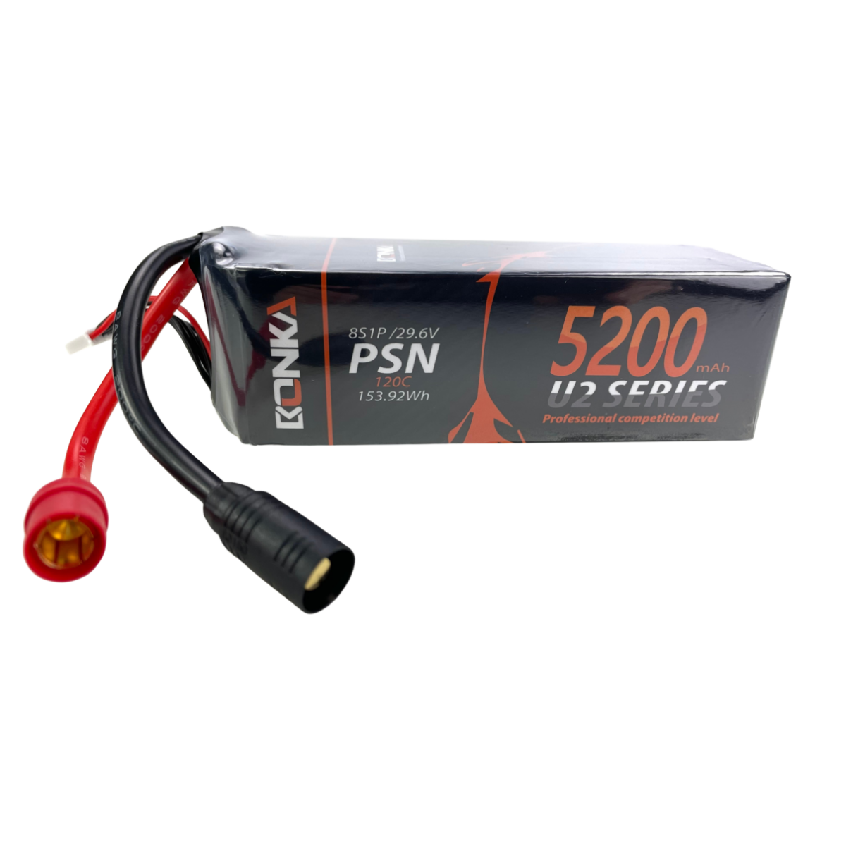 Bonka Lipo Akku 5200mAh 120C 8S  29,6V AS150 Antiblitz