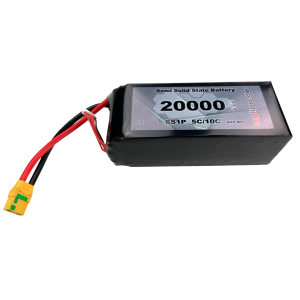 Semi-Solid-State Lipo Akku 20.000mAh 22,2V 5C MULTICOPTER XT90 Antiblitz