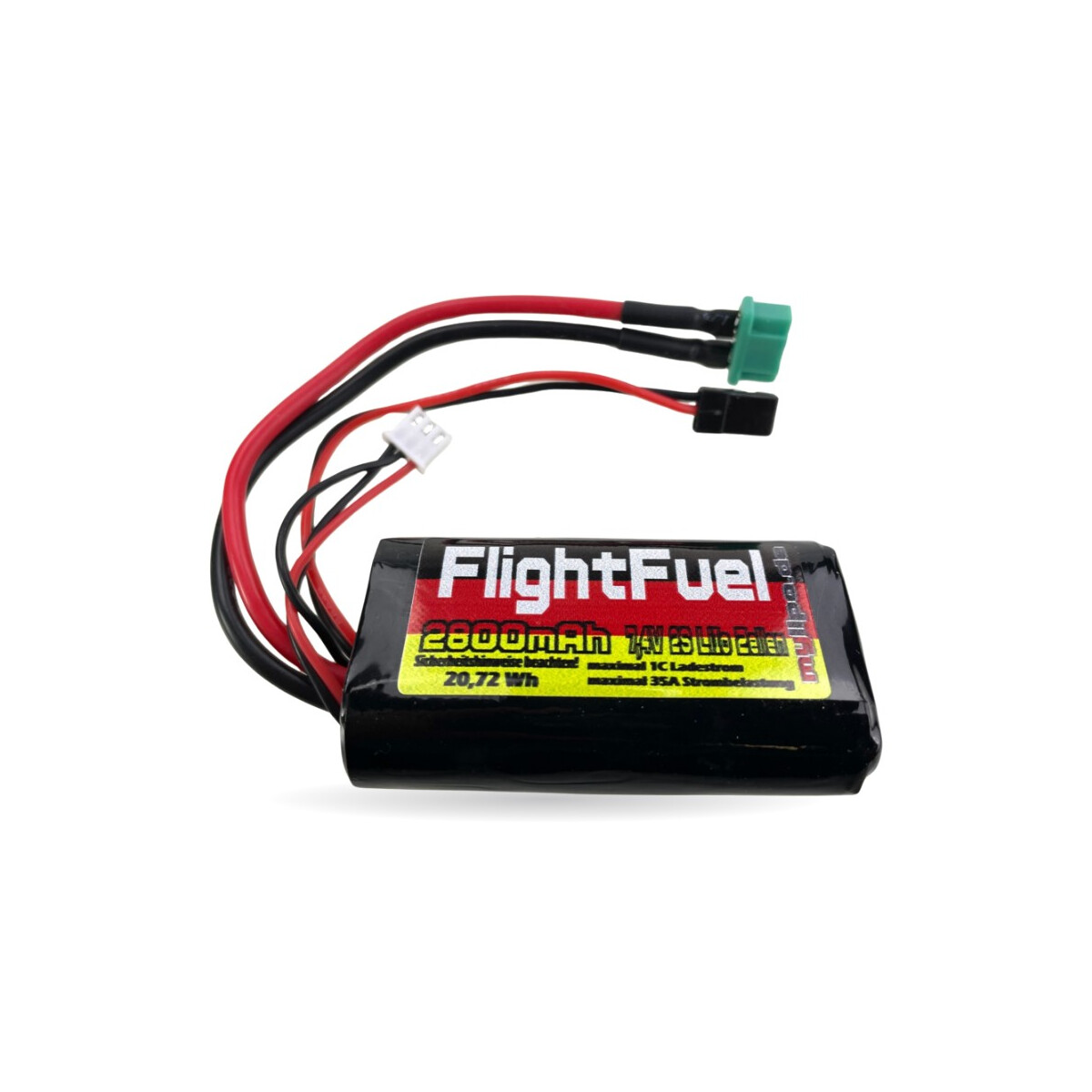 FlightFuel Li-Ion Akku Rundzelle Molicel INR18650-P28A, 2800