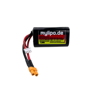 Li-Ion Akku Rundzelle Molicel INR18650-P28A, 2800mAh 35A Li-Ionen-Akku, 11,1V XT30 Saddlepack