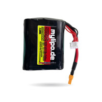Li-Ion Akku Rundzelle Molicel INR18650-P28A, 2800mAh 35A Li-Ionen-Akku, 11,1V XT30 Flatpack