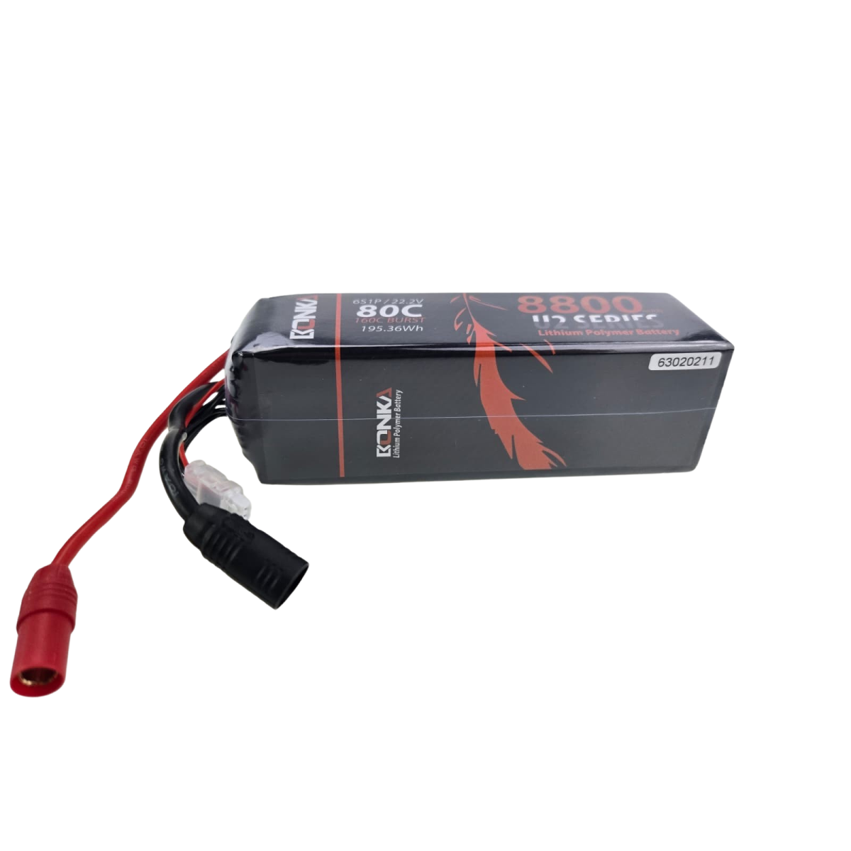 Bonka Lipo Akku  8800mAh 22,2V 80C AS150 Antiblitz