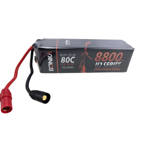Bonka Lipo Akku  8800mAh 22,2V 80C AS150 Antiblitz