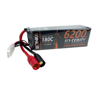 Bonka Lipo Akku 6200mAh 180C HEIM Series 22,2V AS150 Antiblitz