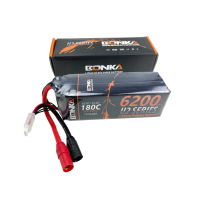 Bonka Lipo Akku 6200mAh 180C HEIM Series 22,2V AS150 Antiblitz