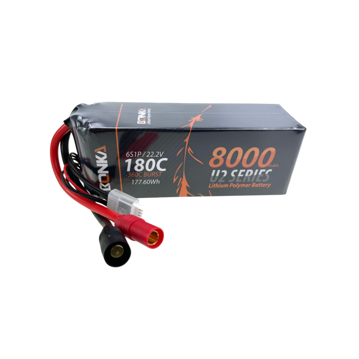 Bonka Lipo Akku 8000mAh 180C HEIM Series 22,2V AS150...