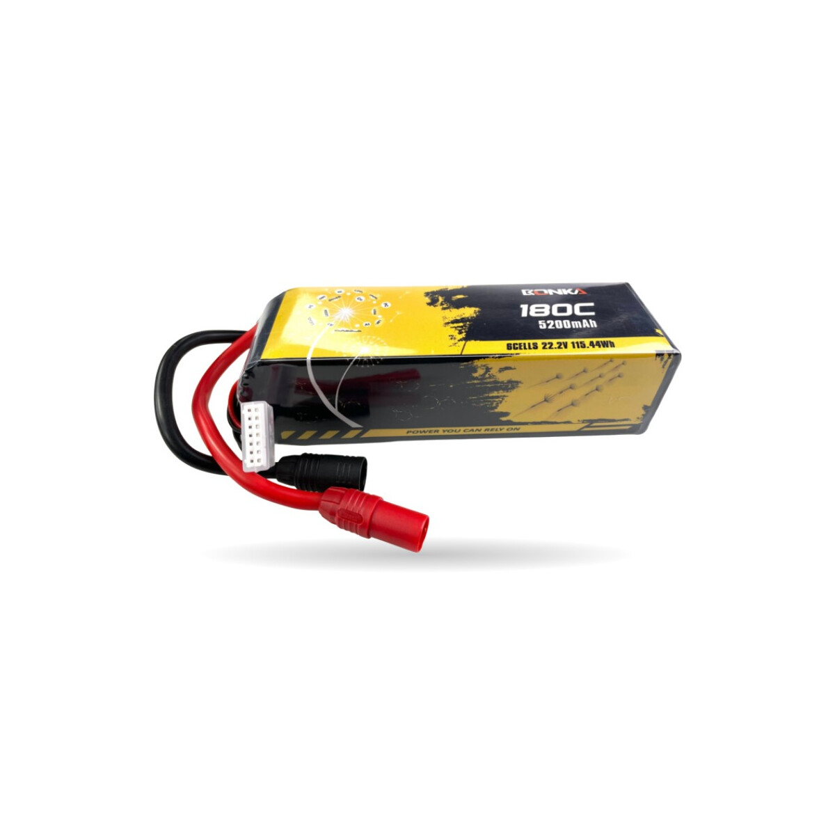 Bonka Lipo Akku 5200mAh HEIM Series 22,2V AS150 Antiblitz