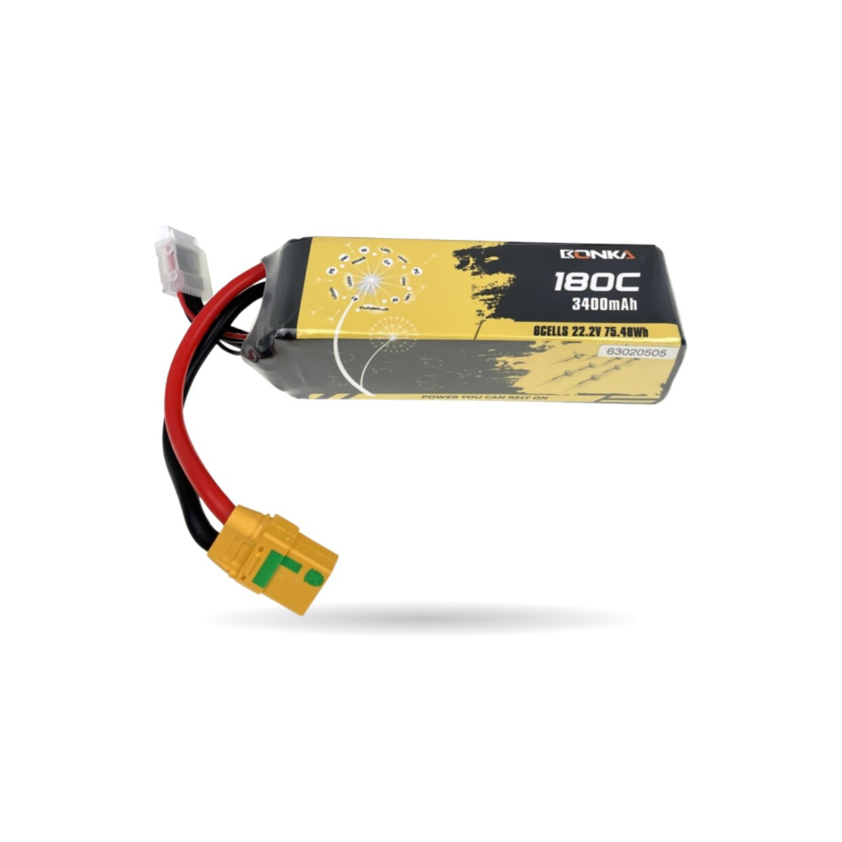 Bonka Lipo Akku 3400mAh HEIM Series 22,2V XT90 Antiblitz