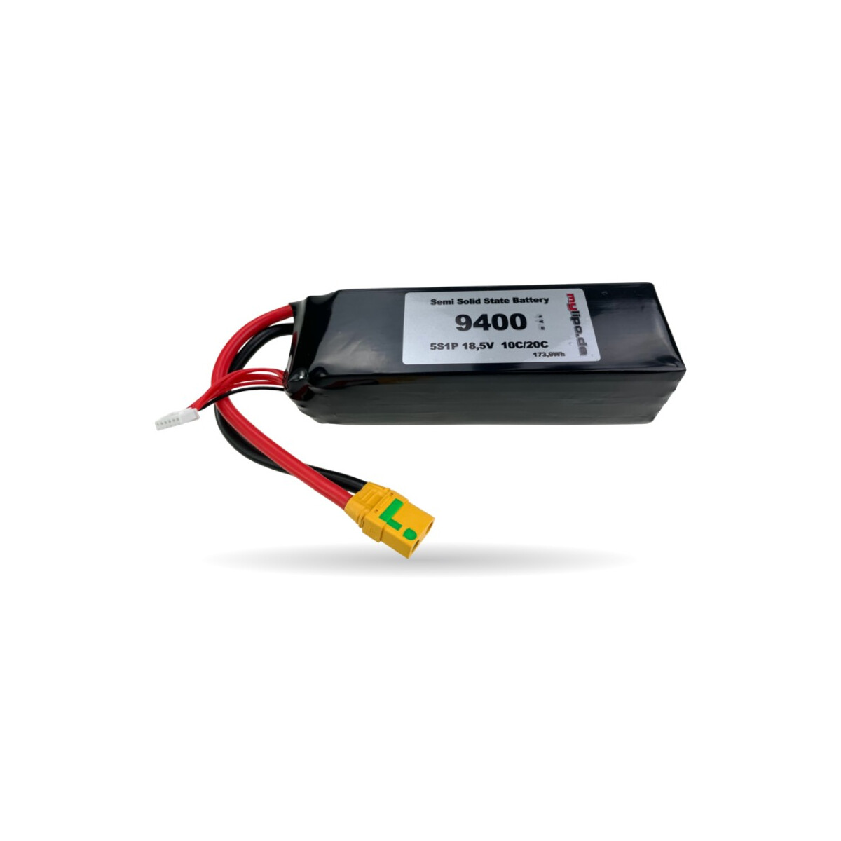 Semi-Solid-State Lipo Akku 9400mAh 18,5V 10C/20C  XT90 Antib