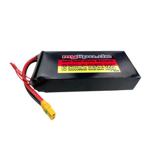 Semi-Solid-State Lipo Akku 16000mAh 22,2V 10C/20C  XT90 Antiblitz