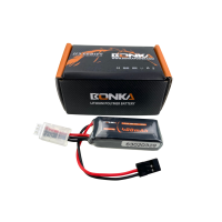 Bonka Lipo Akku 400mAh 7,4V 2S 50C JR-Anschluß