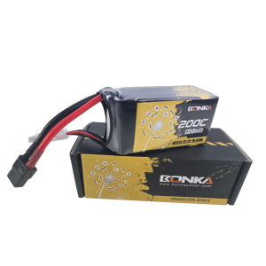 Bonka Lipo Akku1350mAh 22,2V 200C/400C FPV XT60