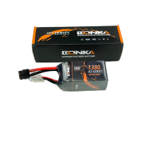 2xBonka Lipo Akku1380mAh 22,2V 180C/360C FPV XT60 #1