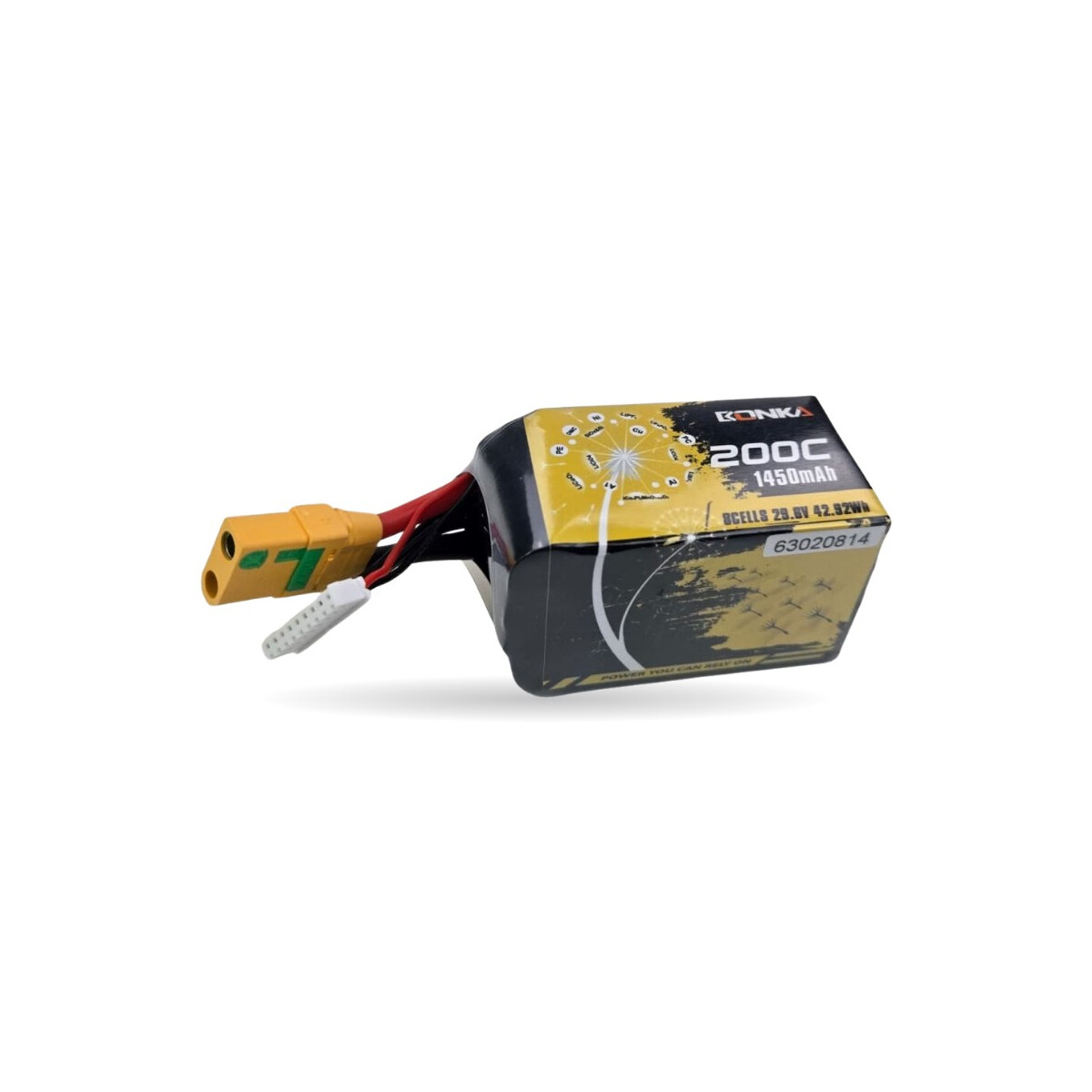 Bonka Lipo Akku1450mAh 29,6V 200C/400C FPV XT90